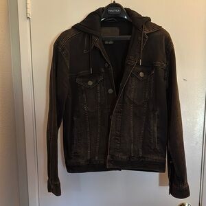 American Eagle Outfitters Black Lightweight Jacket